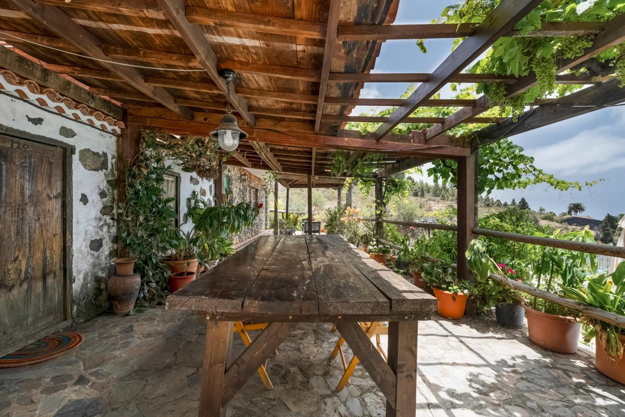 Casa Juliana Tijarafe Villa Buitenkant foto