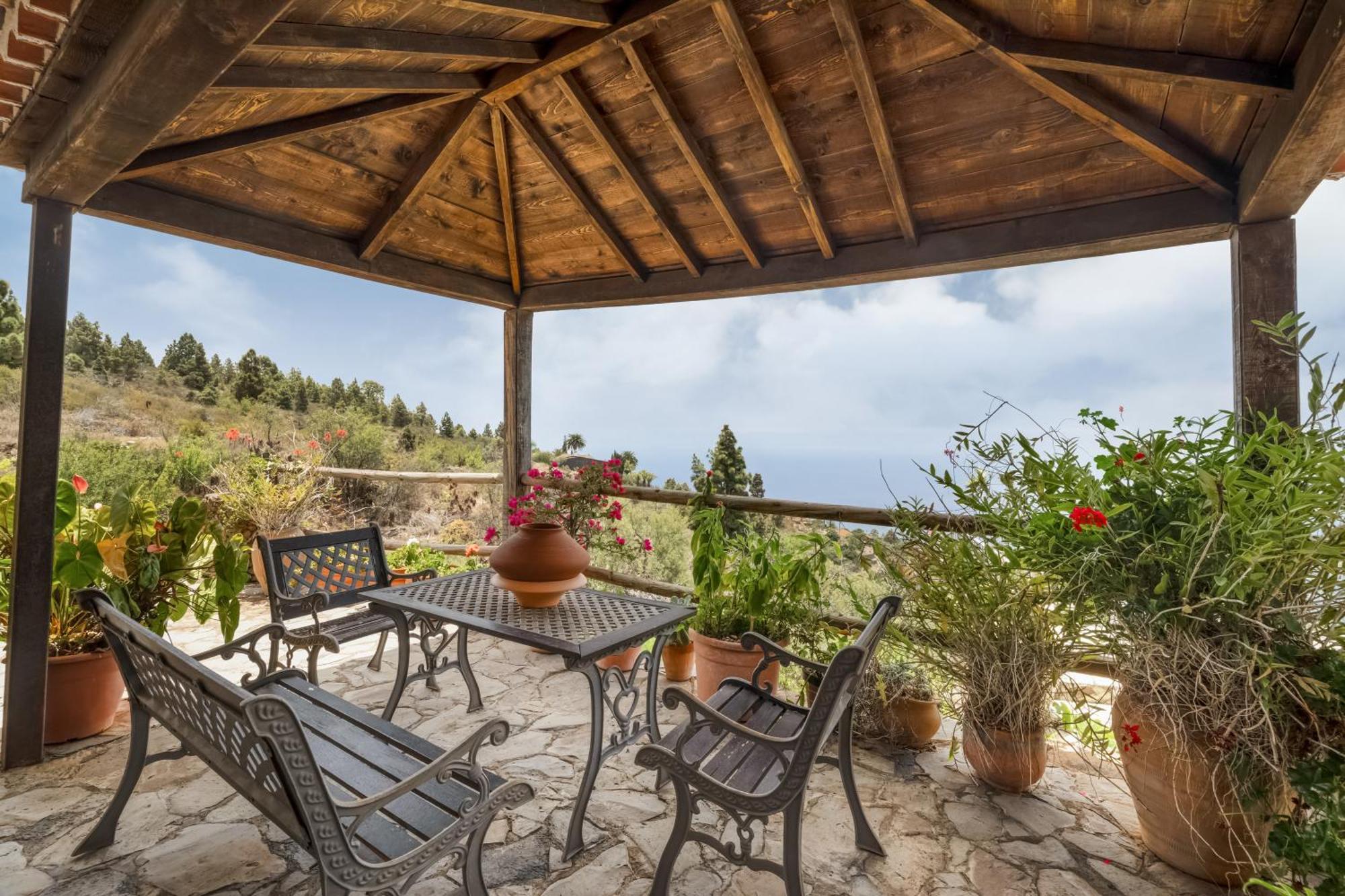 Casa Juliana Tijarafe Villa Buitenkant foto